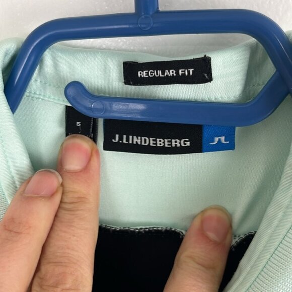 J Lindberg Mint-Green Regular Fit Polo Shirt - Picture 5 of 11